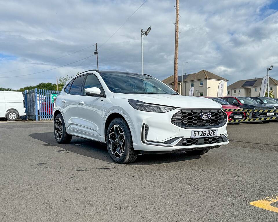 Ford Kuga St-line X 2.5L Duratec Phev 243Ps Cvt 5 ST26BZE White