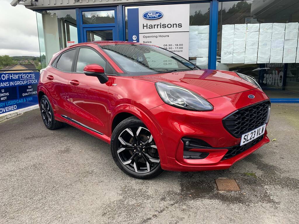 Ford Puma 1.0 Ecoboost Mhev 155Ps St-line X Mhev Red