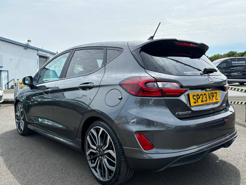 Ford Fiesta 1.0T Ecoboost Mhev St-line X Edition Hatchback SP23KPZ Grey #5