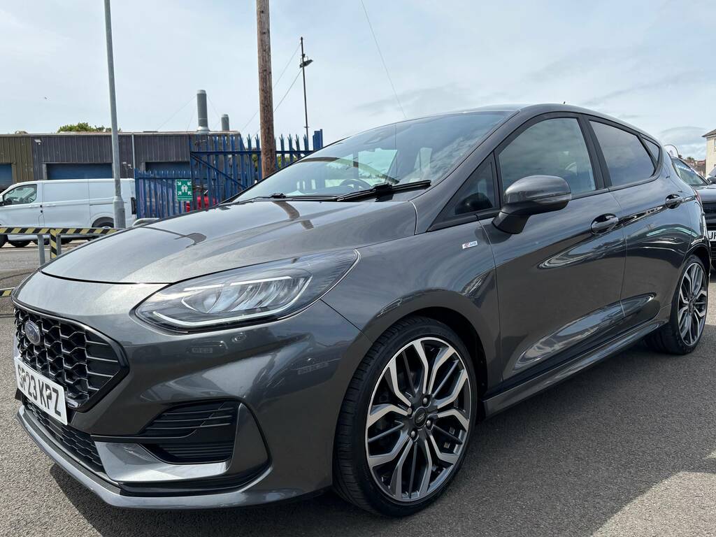 Ford Fiesta 1.0T Ecoboost Mhev St-line X Edition Hatchback SP23KPZ Grey #3