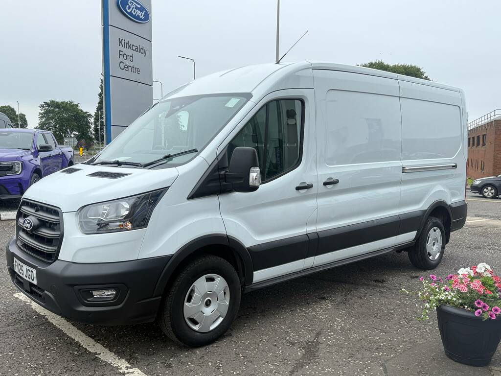 Ford Transit Custom 350 2.0 Ecoblue 130Ps L3 H2 Trend Fwd FV25JGO White #3