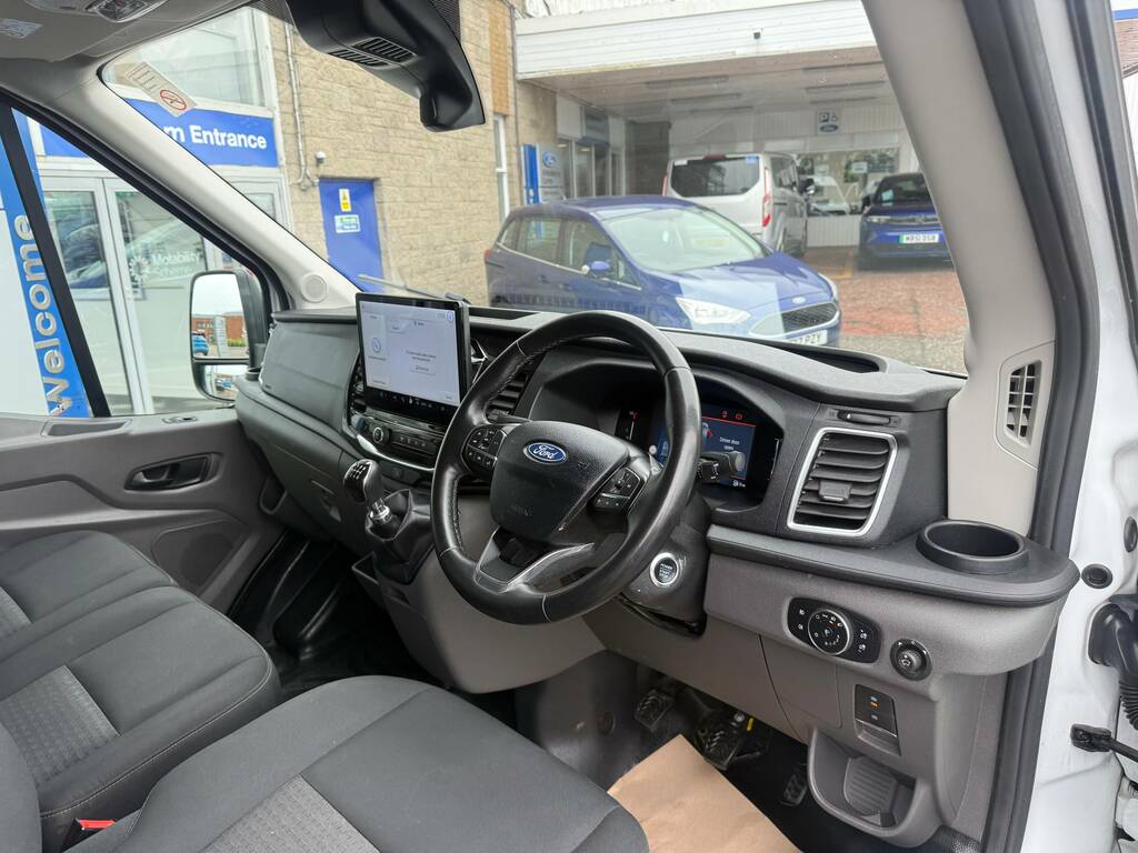 Ford Transit Custom 350 2.0 Ecoblue 130Ps L3 H2 Trend Fwd FV25JGO White #4