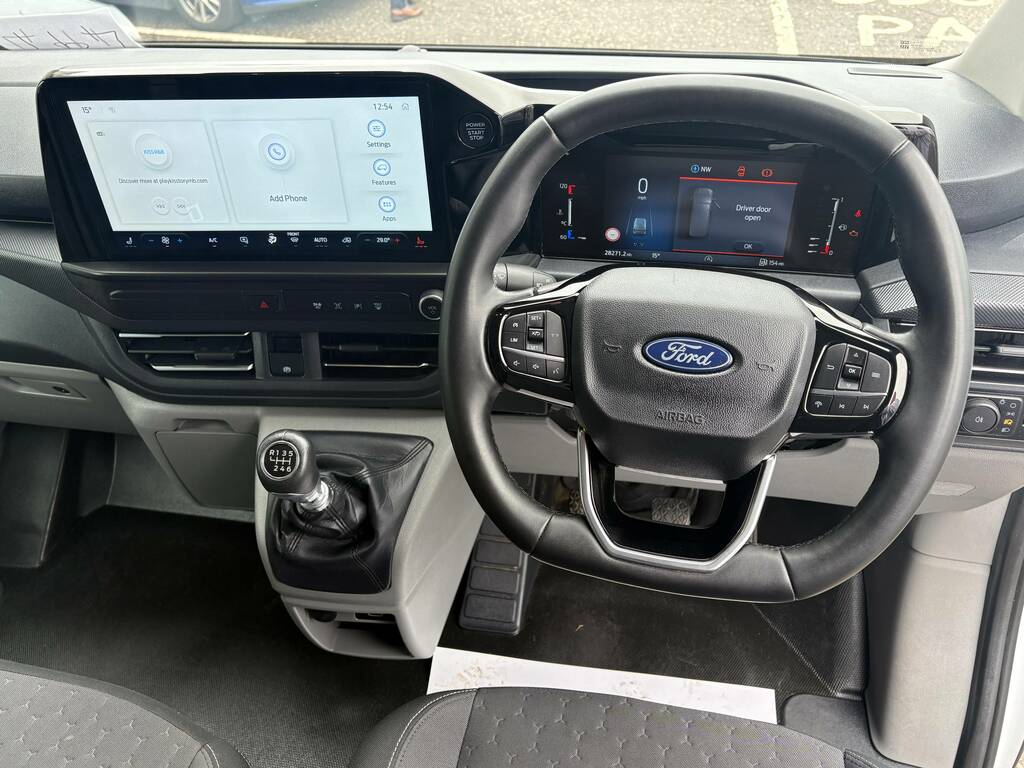 Ford Transit Custom 300 2.0 Ecoblue 136Ps L1 Limited DN74OJO White #6