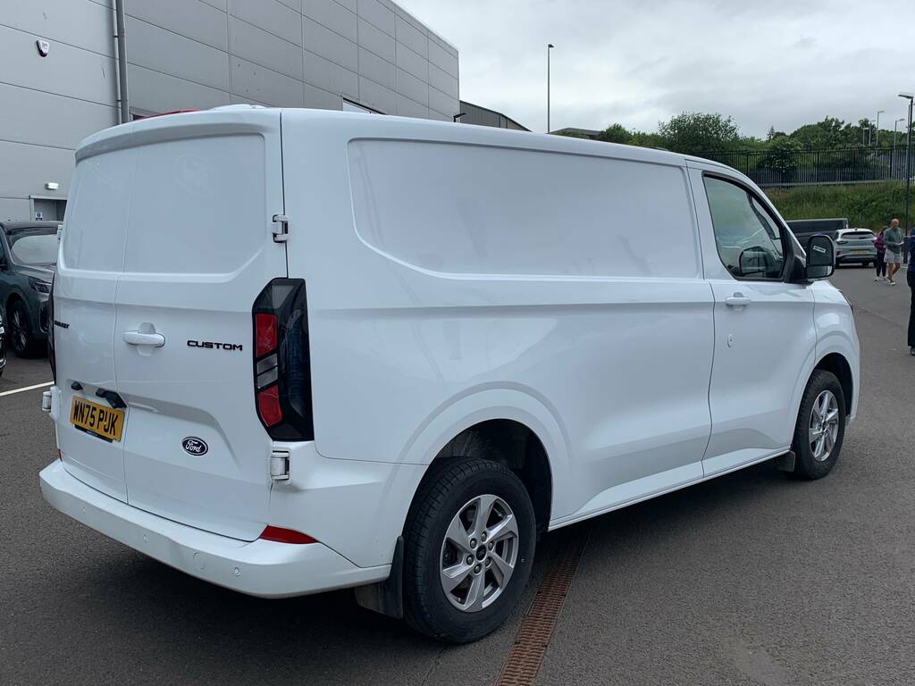 Ford Transit Custom 320 2.0 Ecoblue 136Ps L1 Limited WN75PUK White #4