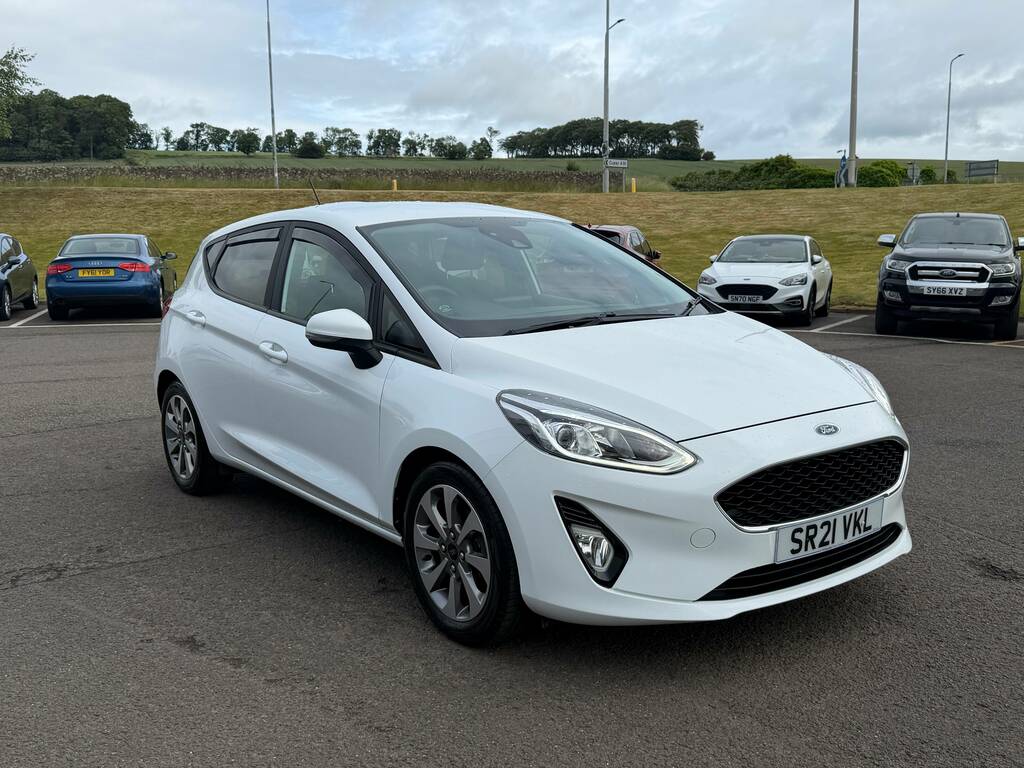 Ford Fiesta 1.0 Ecoboost Trend Mhev 125Ps SR21VKL White #3