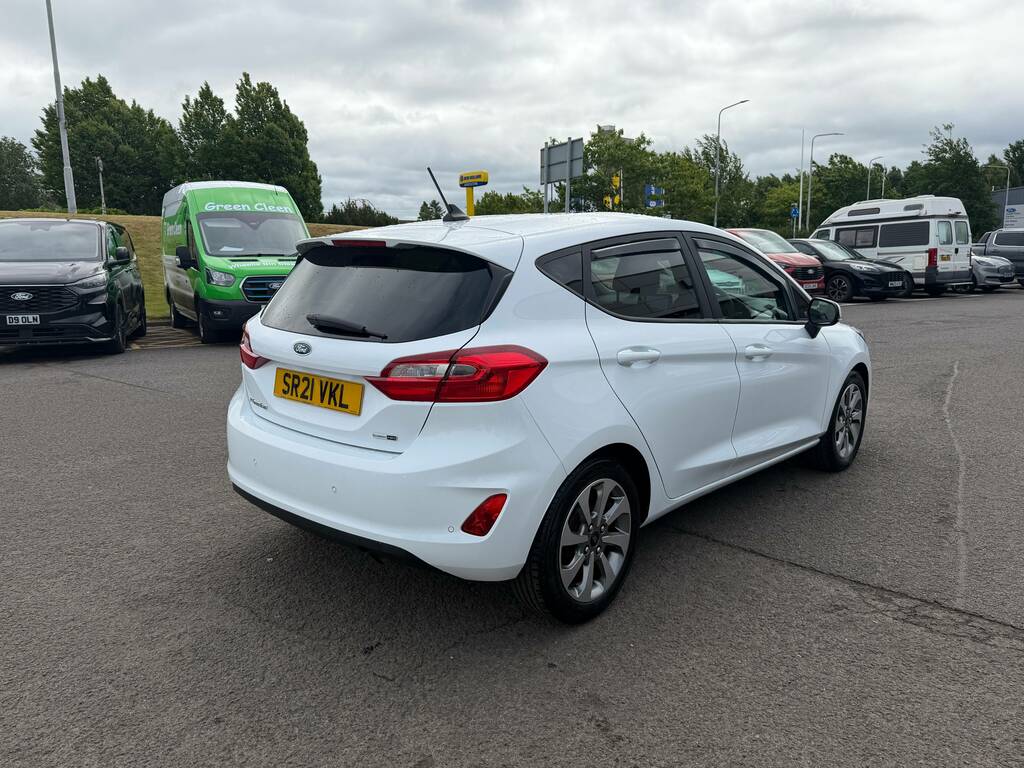 Ford Fiesta 1.0 Ecoboost Trend Mhev 125Ps SR21VKL White #5