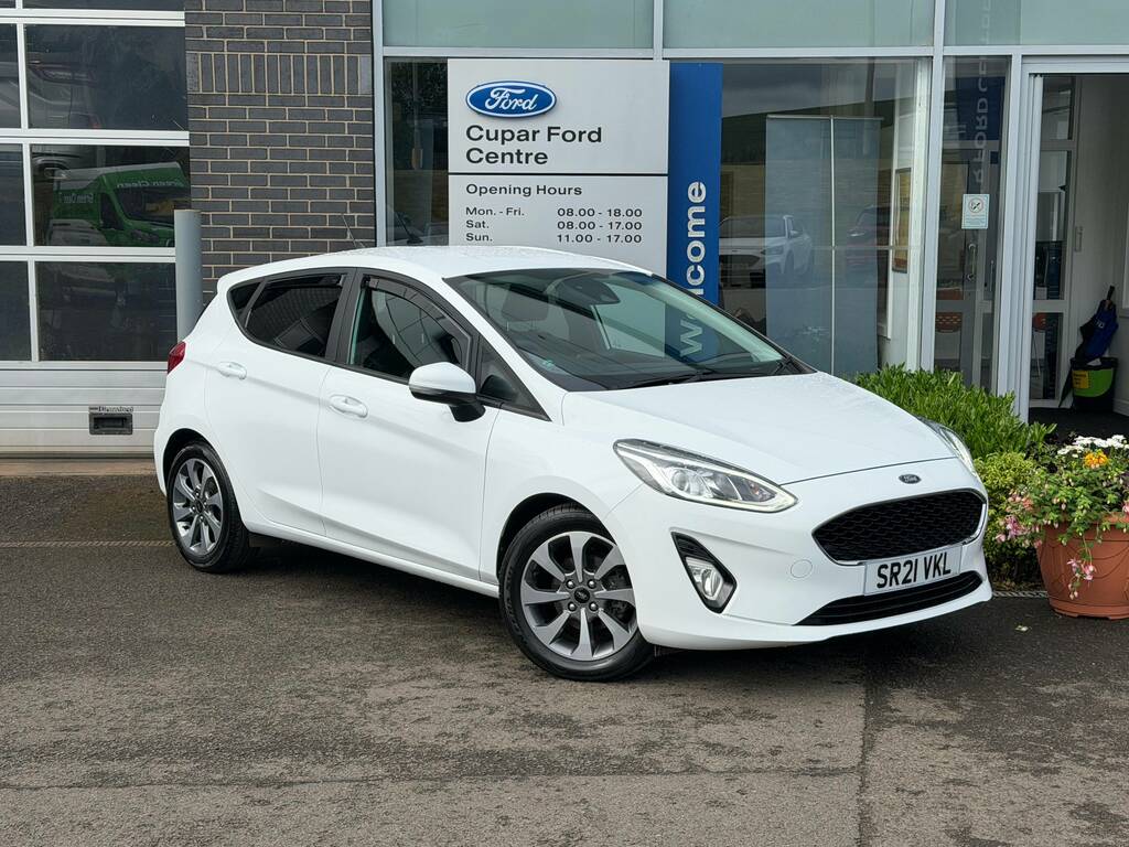 Ford Fiesta 1.0 Ecoboost Trend Mhev 125Ps White