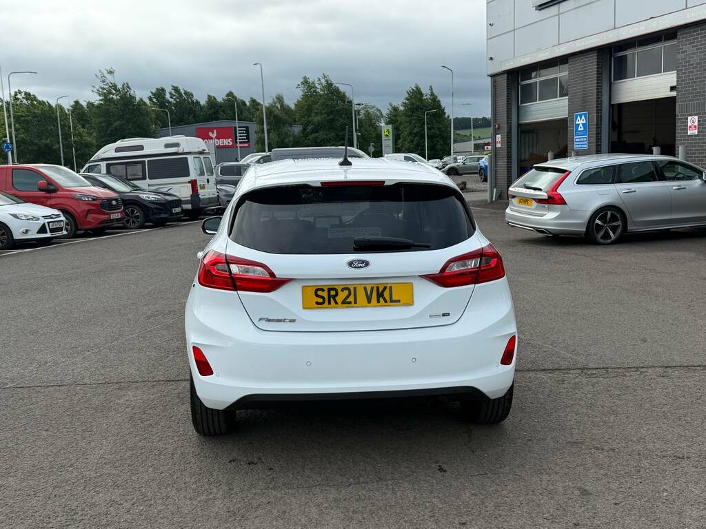 Ford Fiesta 1.0 Ecoboost Trend Mhev 125Ps SR21VKL White #6