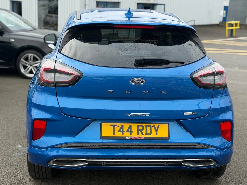 Ford Puma 1.0 Ecoboost Hybrid Mhev 155 St-line Vignale S SR23OMK Blue #6