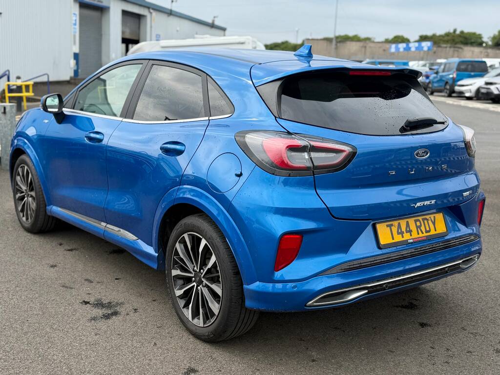 Ford Puma 1.0 Ecoboost Hybrid Mhev 155 St-line Vignale S SR23OMK Blue #5