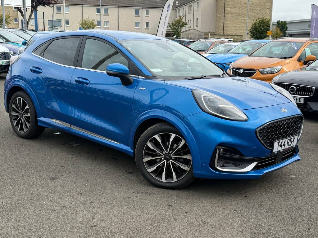 Ford Puma 1.0 Ecoboost Hybrid Mhev 155 St-line Vignale S Blue