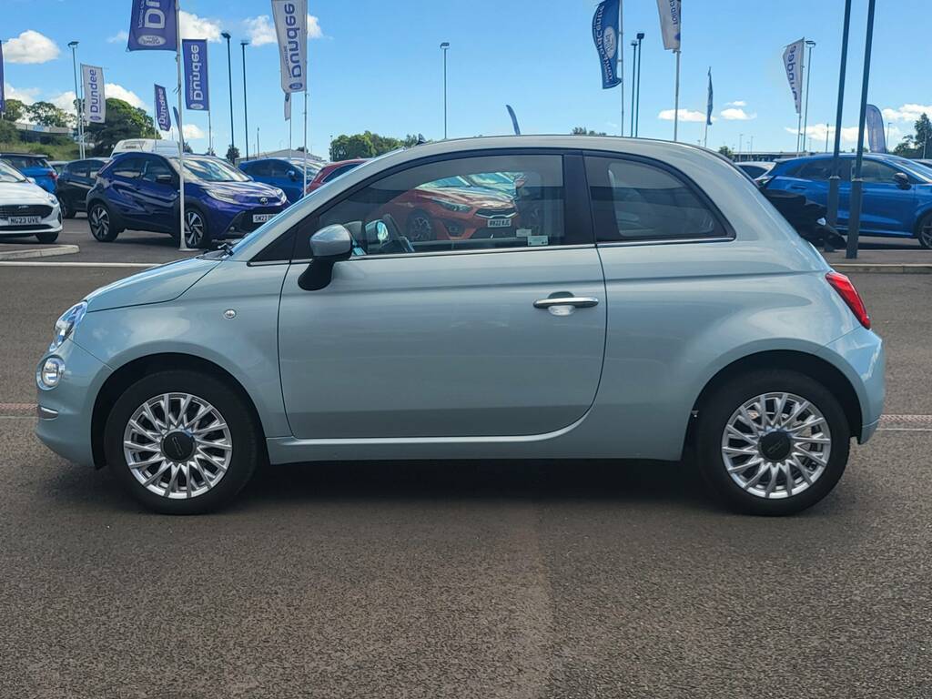 Fiat 500 Standard Convertable Green #6