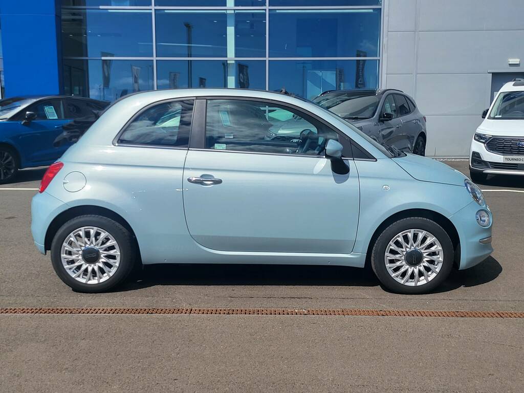 Fiat 500 Standard Convertable Green #2