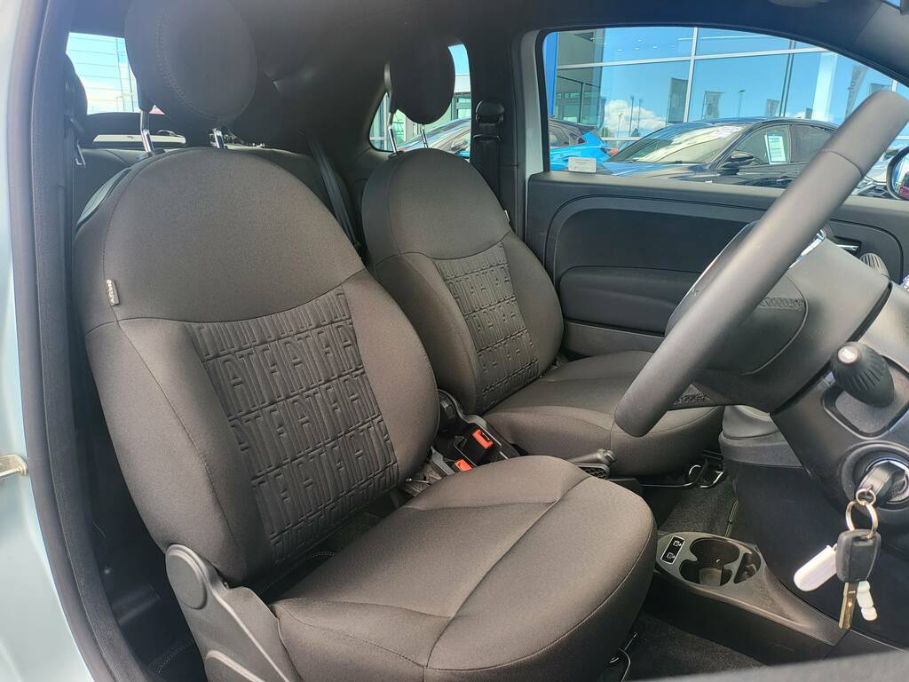 Fiat 500 Hatchback Blue #13
