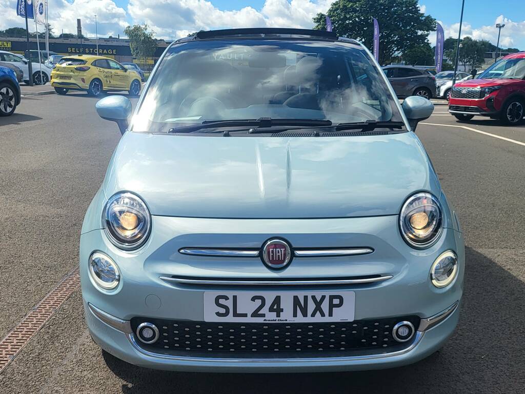 Fiat 500 Standard Convertable Green #4