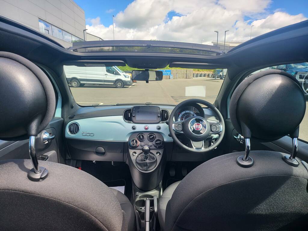 Fiat 500 Hatchback Blue #15