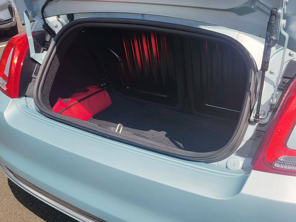 Fiat 500 Hatchback Blue #12