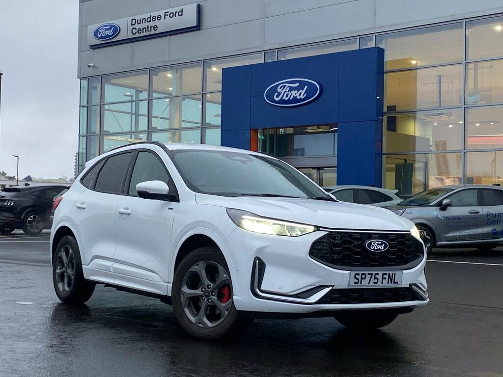Ford Kuga 2.5 Duratec St-line 243Ps Plug-in Hybrid Fwd White