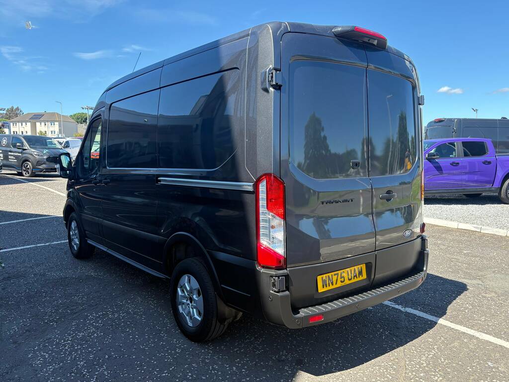 Ford Transit Custom 350 2.0 Ecoblue 130Ps L2 H2 Limited Nav WN75UAM Grey #2