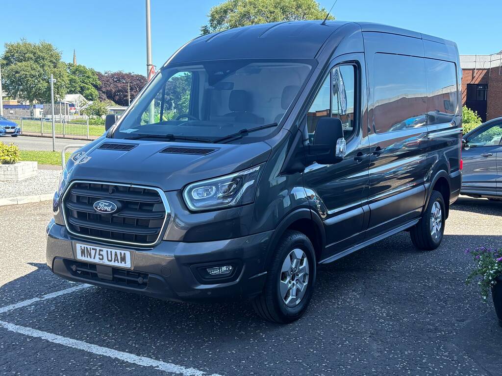 Ford Transit Custom 350 2.0 Ecoblue 130Ps L2 H2 Limited Nav WN75UAM Grey #5