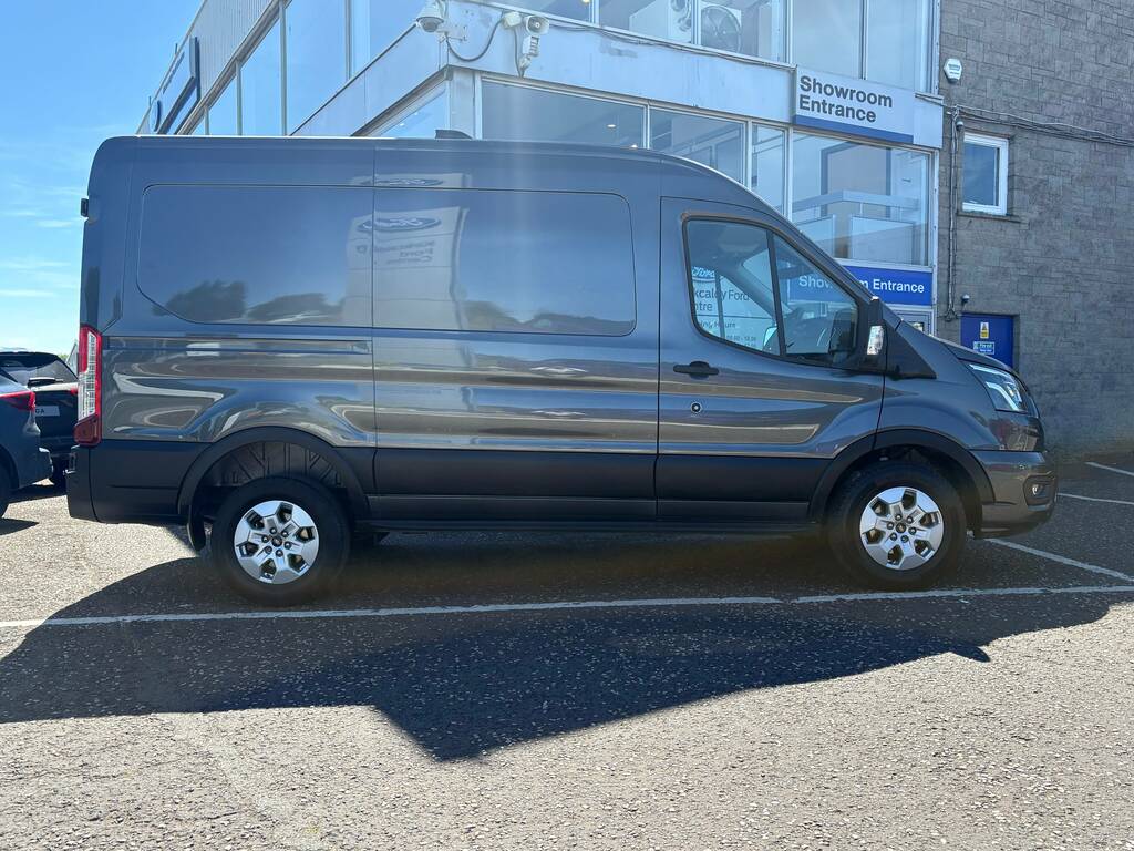 Ford Transit Custom 350 2.0 Ecoblue 130Ps L2 H2 Limited Nav WN75UAM Grey #3