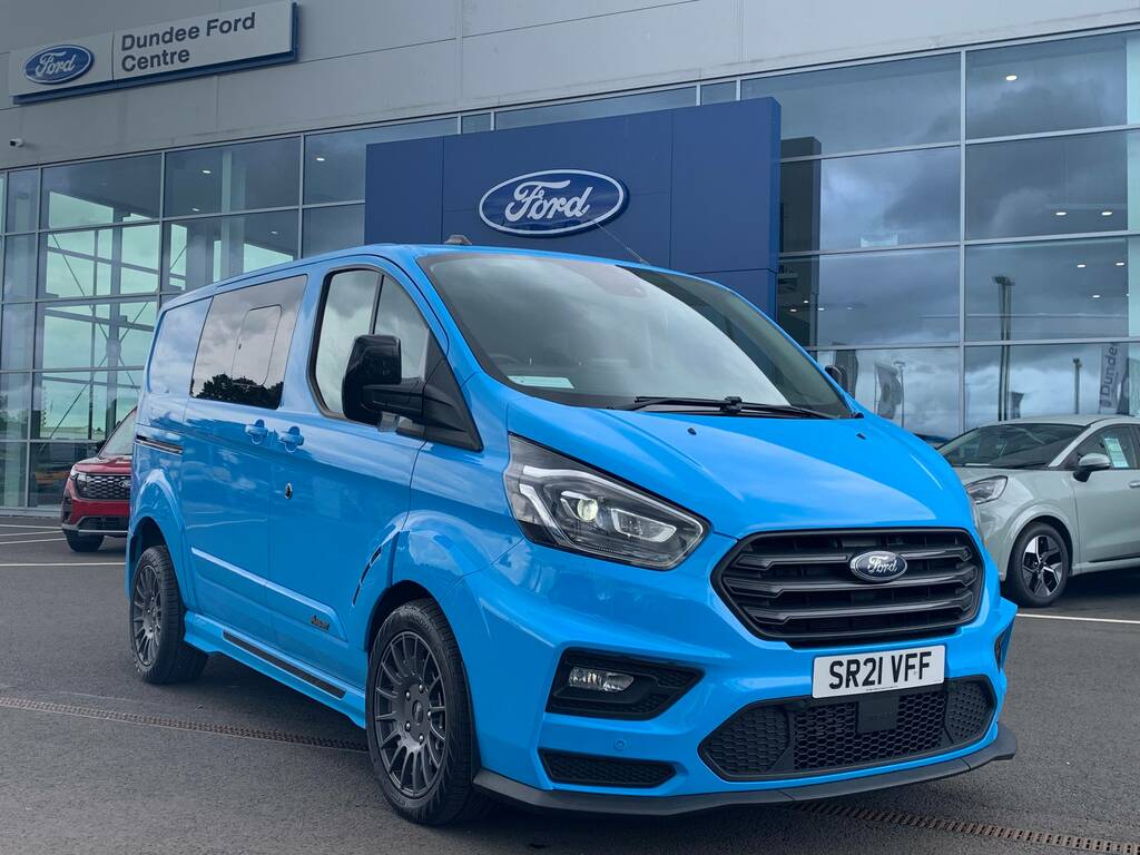 Ford Transit Custom 320 2.0 Ecoblue 185Ps L1 Dcab Ms-rt SR21VFF Blue