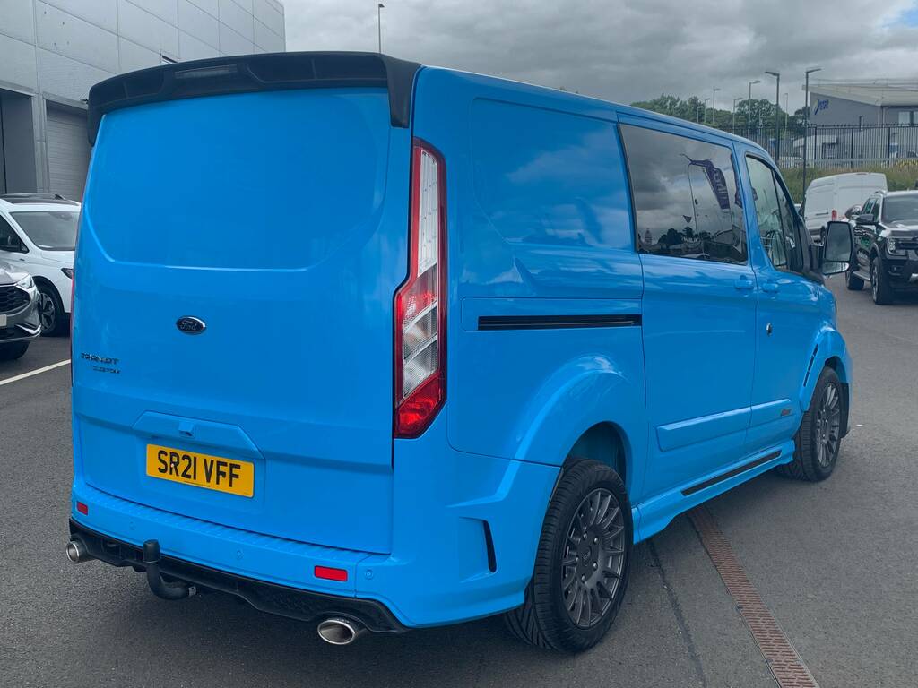 Ford Transit Custom 320 2.0 Ecoblue 185Ps L1 Dcab Ms-rt SR21VFF Blue #2