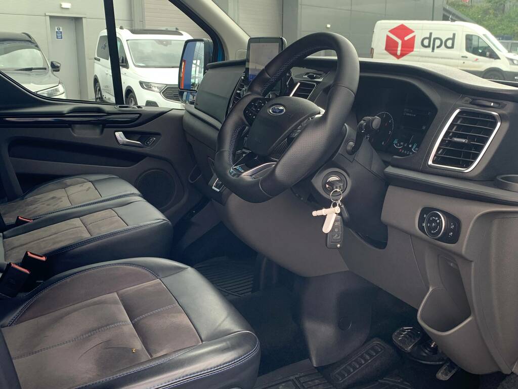 Ford Transit Custom 320 2.0 Ecoblue 185Ps L1 Dcab Ms-rt SR21VFF Blue #5