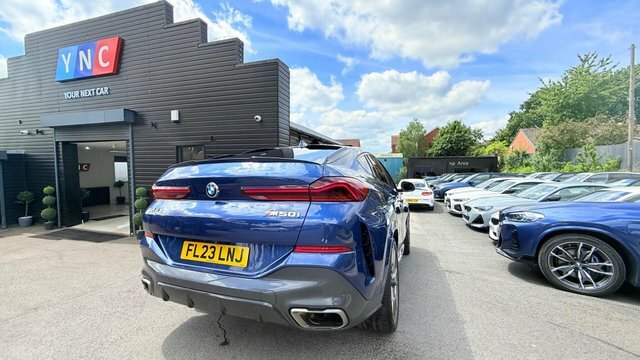 BMW X6 4.4 M50i V8 Blue #2