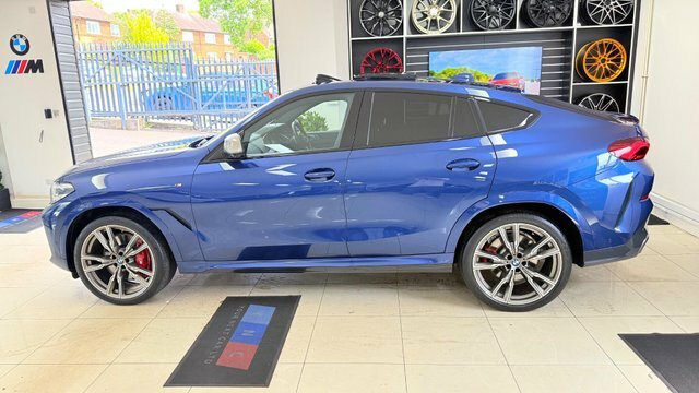 BMW X6 4.4 M50i V8 Blue #5