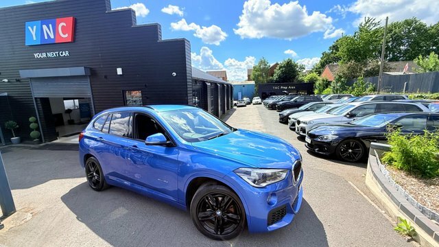BMW X1 2.0 18D M Sport LN67RNX Blue #2