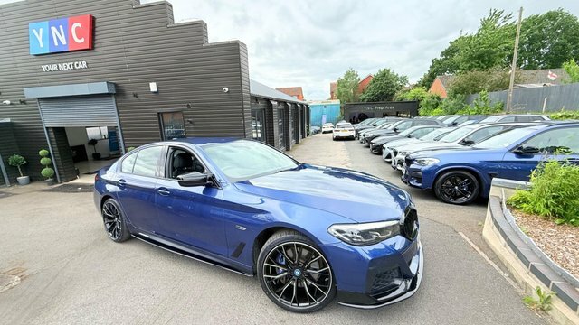 BMW 5 Series 2.0 530E 12Kwh M KN72NXC Blue #2