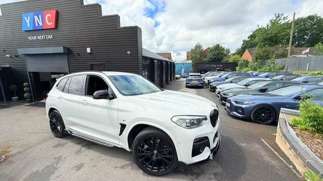 BMW X3 2.0 20D Mht M White #4