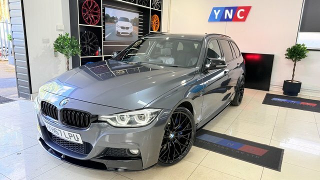 BMW 3 Series 2.0 320D M Sport YH67LPU Grey