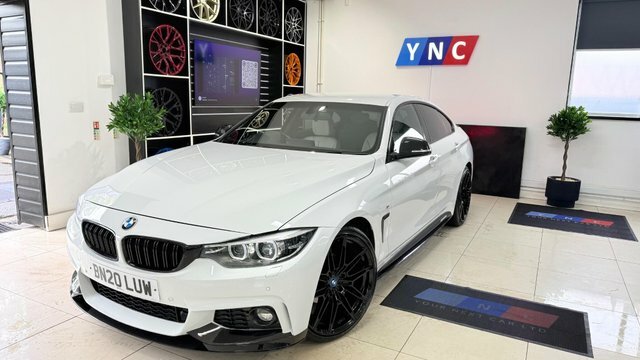 BMW 4 Series Gran Coupe 2.0 420I Gpf M White