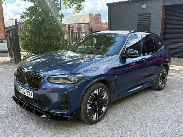 BMW iX3 80Kwh M Sport Pro Blue #2