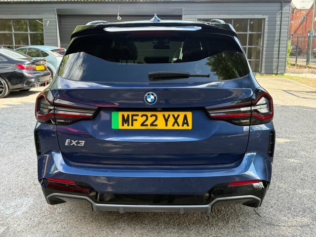 BMW iX3 80Kwh M Sport Pro Blue #3