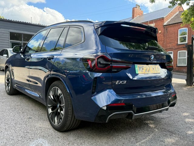 BMW iX3 80Kwh M Sport Pro Blue #4