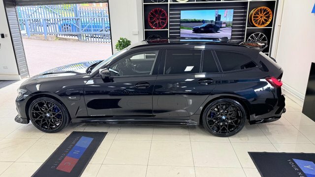 BMW 3 Series 2.0 330E 12Kwh M BP71KXT Black #5