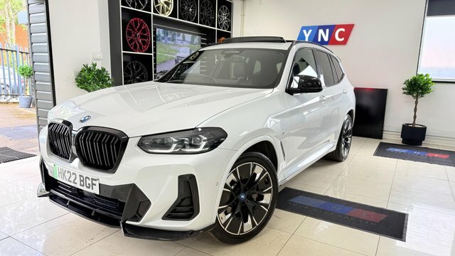 BMW iX3 80Kwh M Sport Pro White #6