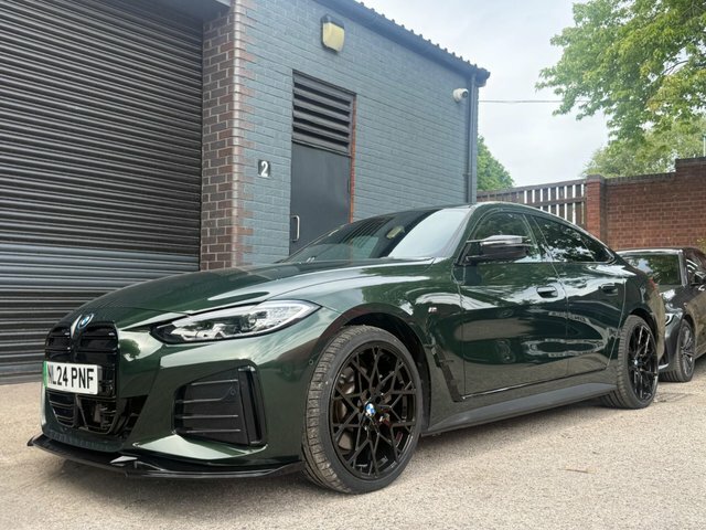 BMW i4 35 70.2Kwh M Sport Green #4