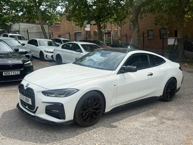 BMW 4 Series 2.0 420I M Sport White #4