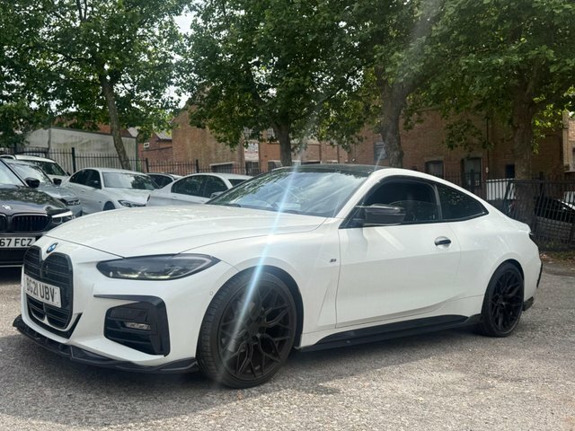 BMW 4 Series 2.0 420I M Sport White #3