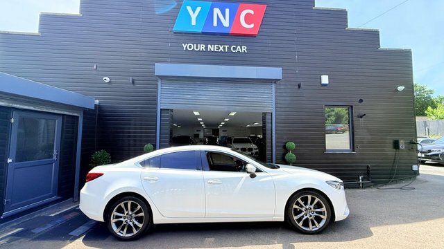 Mazda 6 2.2 Skyactiv-d Sport Nav White #2
