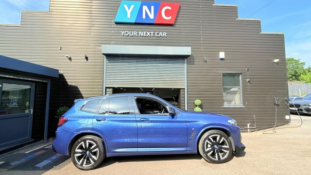 BMW iX3 80Kwh M Sport Blue #2