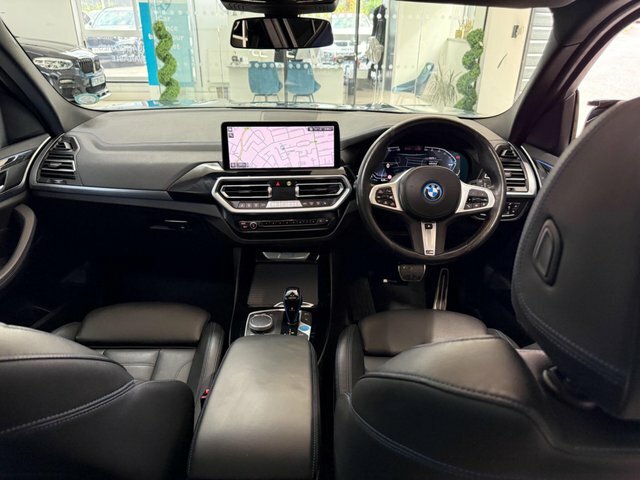 BMW iX3 80Kwh M Sport Blue #4