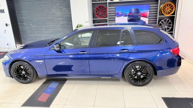 BMW 5 Series 3.0 535D M Sport Blue #3