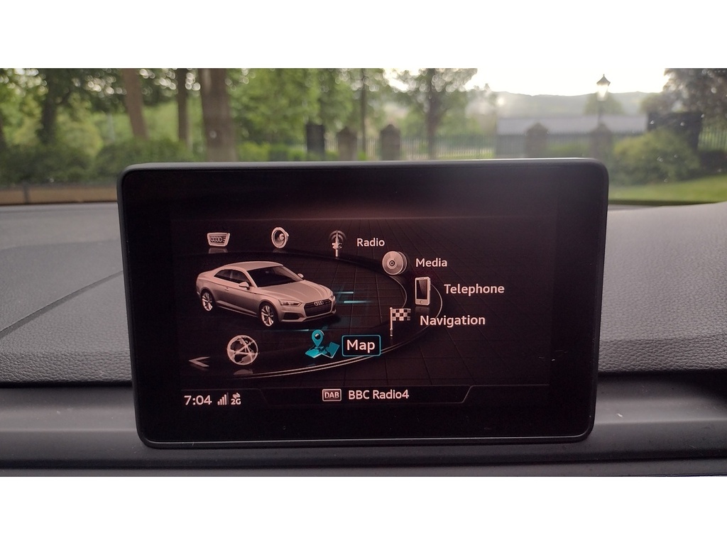 Audi A5 Tfsi Sport MH18HFM White #2