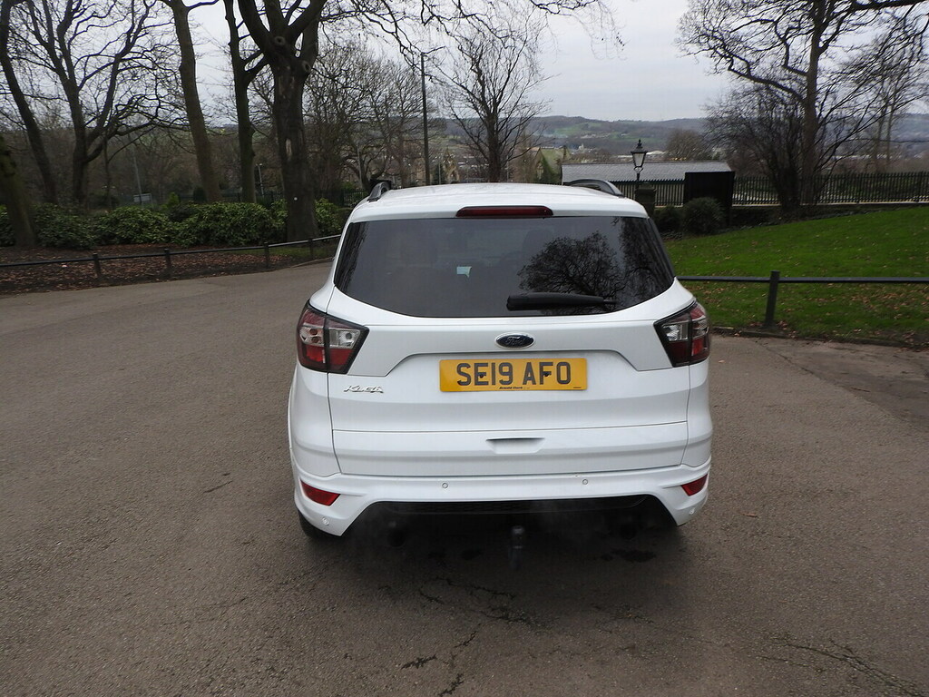 Ford Kuga T Ecoboost St-line SE19AFO White #6