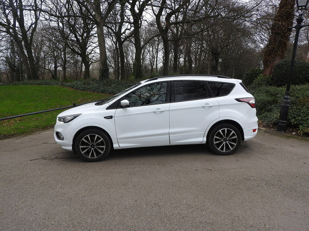 Ford Kuga T Ecoboost St-line SE19AFO White #4